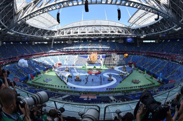 FOTOS: Rusia inauguró la Copa Confederaciones con Cristiano como figura