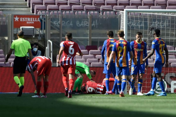 No se vio en TV: El roce de Luis Suárez con estrella del Barcelona y su reencuentro con Messi