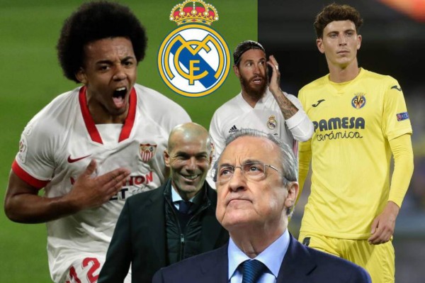 ¿El reemplazo? Las estrellas de La Liga que llegarían al Real Madrid para sustituir a Ramos y Varane