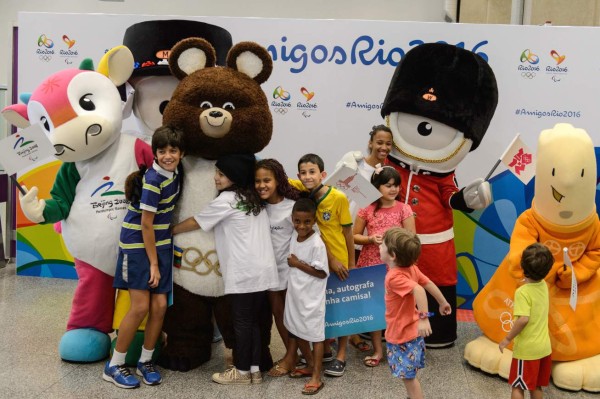 Imágenes de la mascota de los Juegos Olímpicos de Río 2016