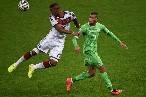 Alemania derrotó 2-1 a Argelia y ser rival de Francia