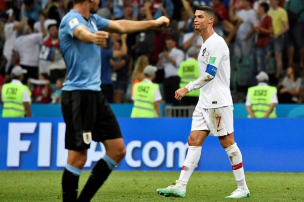 NO SE VIO POR TV: De la tristeza de Cristiano al júbilo uruguayo; ¿Qué pasó con Georgina?