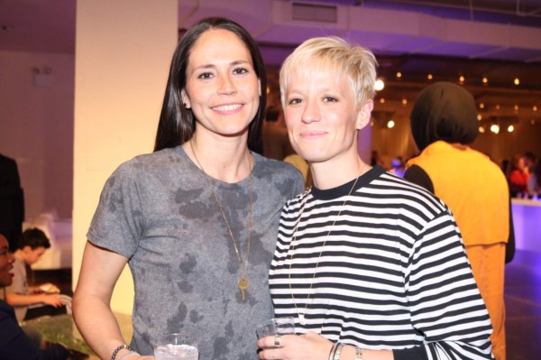 ¡Enamorada! Ella es la desconocida novia de la futbolista Megan Rapinoe