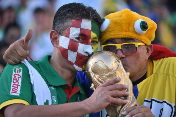 Brasil también es el mundial de los besos