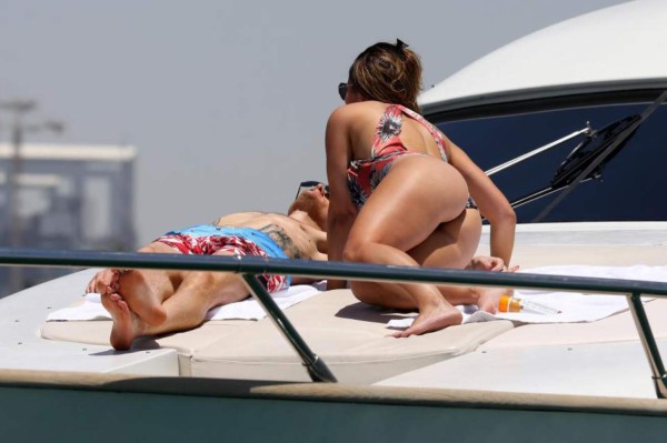 Las vacaciones de Jamie Vardy y su espectacular esposa en Dubai