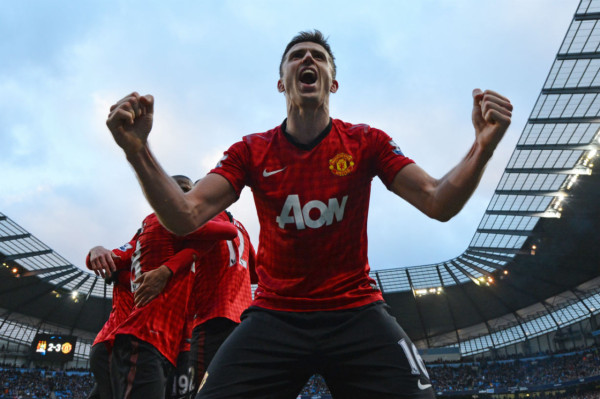 Las mejores imajenes del Clasico Manchester United VRS Manchester City