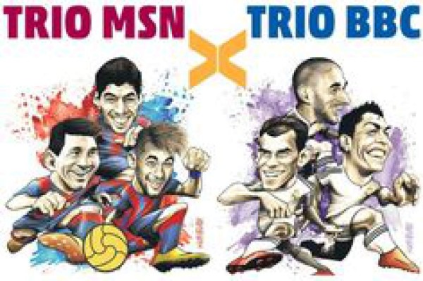 Burlas de lujo contra la MSN y la BBC en la previa del clásico Barcelona-Real Madrid