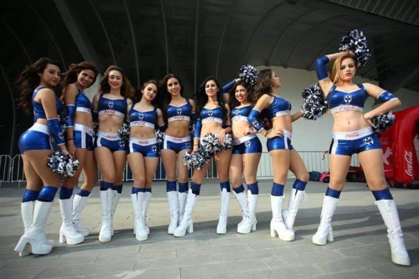 Las infartantes Rayaditas que apoyan a Alberth Elis y al Monterrey