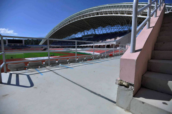 Estadio Nacional de Costa Rica en el abandono