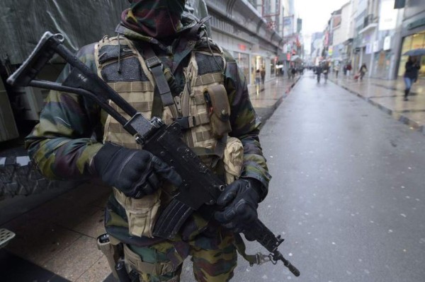 FOTOS: Así amaneció Bruselas ante alerta máxima por terrorismo