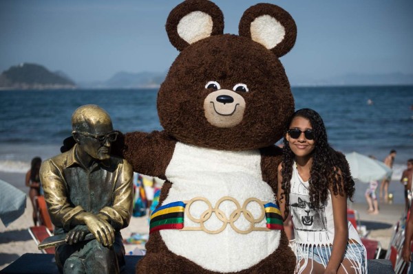Imágenes de la mascota de los Juegos Olímpicos de Río 2016