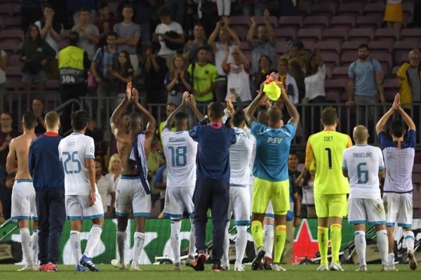 NO VISTE EN TV: Manía de Messi, toque de Valverde y el 'Trump' en la Champions