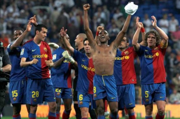 IMAGENES IMBORRABLES DEL CLÁSICO BARCELONA-REAL MADRID