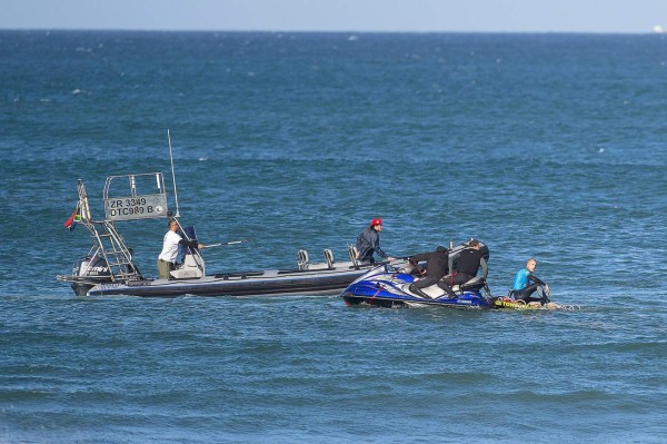 ASÍ FUE EL ATAQUE DE UN TIBURÓN EN PLENO TORNEO DE SURF EN SUDÁFRICA