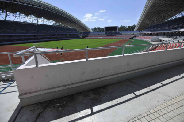 Estadio Nacional de Costa Rica en el abandono