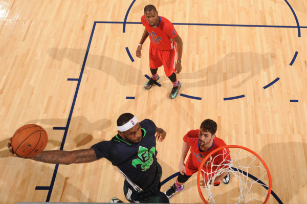 El espectáculo del Juego de las Estrellas de la NBA 2014