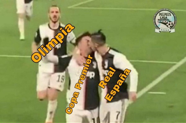 Memes no perdonan a Olimpia, Arboleda y Menjívar tras titulo de Real España