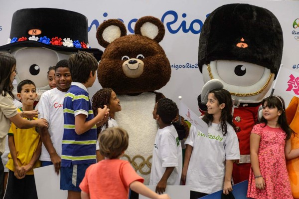 Imágenes de la mascota de los Juegos Olímpicos de Río 2016