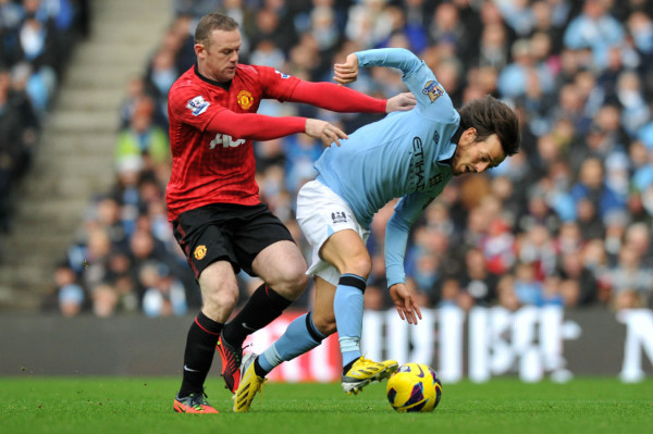Las mejores imajenes del Clasico Manchester United VRS Manchester City