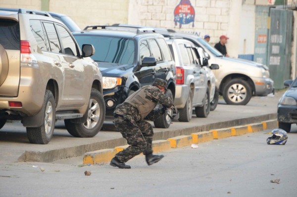 Llantos, algarabía, violencia y heridos; lo que no se vio de las semifinales en Honduras