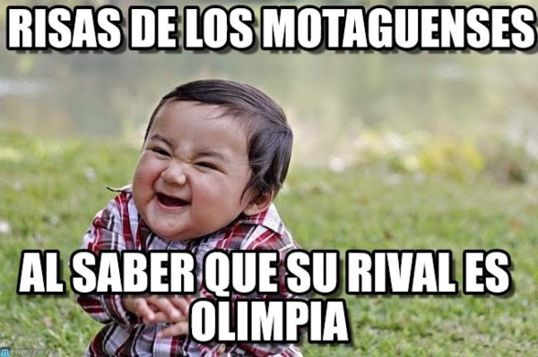 La llave Olimpia-Motagua comienza a robarse el show en los memes