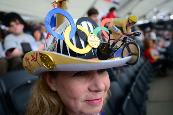 Gran ambiente inauguración de los Juegos Londres 2012.