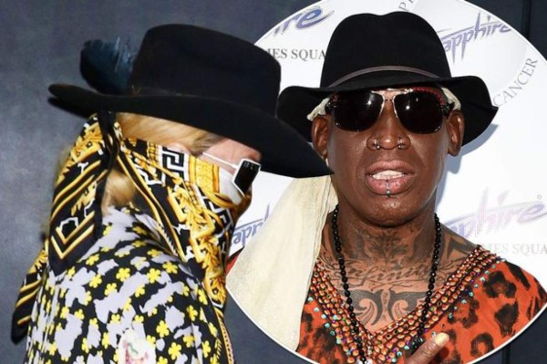 El día que Dennis Rodman voló de Las Vegas a New York solo para embarazar a Madonna