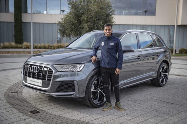 Los espectaculares autos Audi 2020 de los futbolistas del Real Madrid: El de Vinicius es una joya