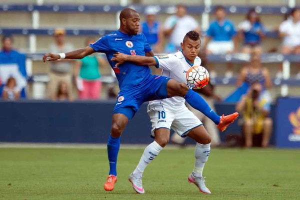 Imágenes de la derrota de Honduras ante Haití