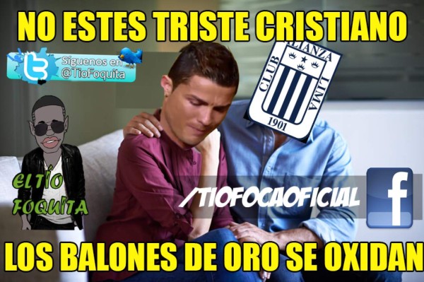 ¡Ni ganando se salva! Los memes ridiculizan a Cristiano Ronaldo tras ganar el Balón de Oro