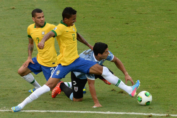 Las mejores imágenes de Brasil-Uruguay