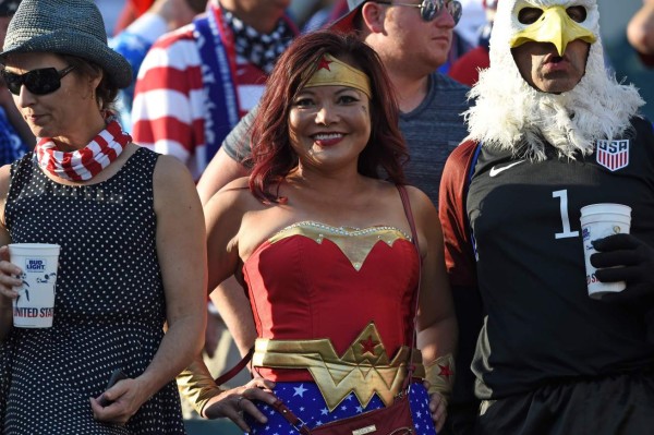 ¡Qué bella es la Copa América! Las fotos del ambiente del USA-Paraguay