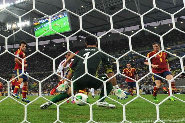 España aplastó 10-0 a Tahití en la Copa Confederaciones