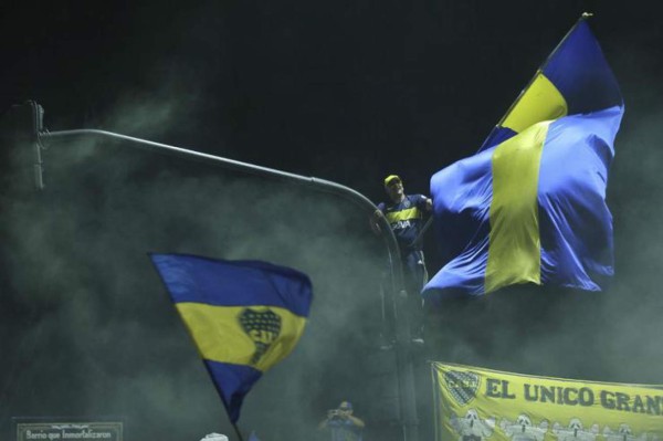 FOTOS: La impresionante despepida de los aficionados al Boca Juniors