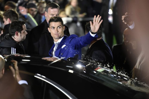 Las imágenes que no se vieron de Cristiano Ronaldo en el Premio The Best