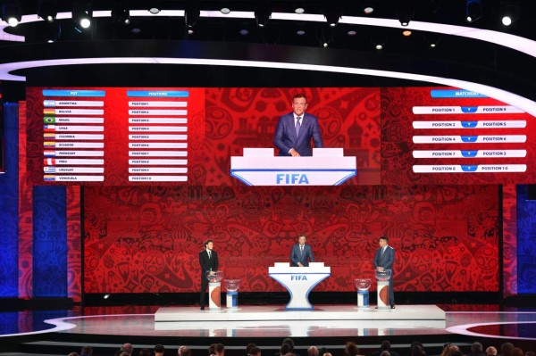 Todo lo que pasó en el sorteo de eliminatoria a Rusia 2018