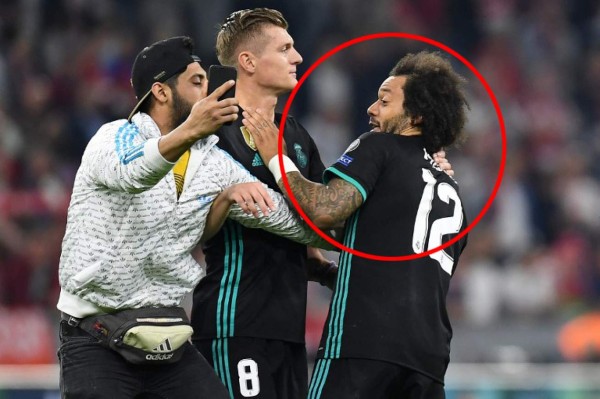 NO SE VIO EN TV: El susto de Ribery al final y el bonito gesto de Ramos con Navas