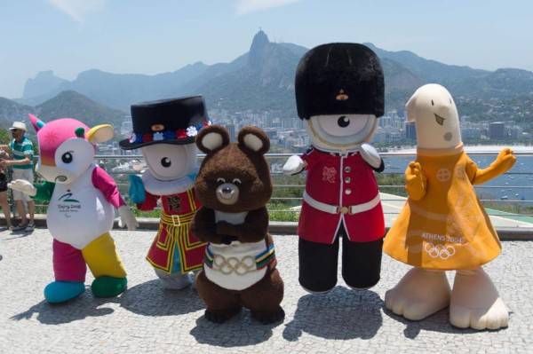 Imágenes de la mascota de los Juegos Olímpicos de Río 2016