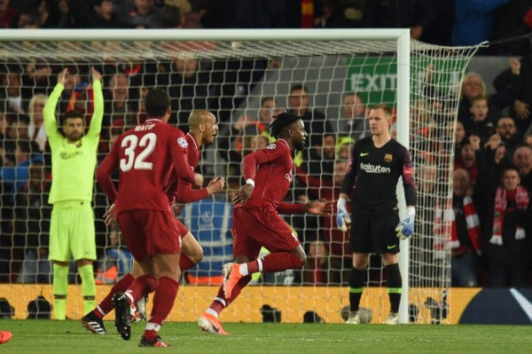 ¡ÉPICO! Así celebraron los jugadores del Liverpool luego de eliminar a Barcelona