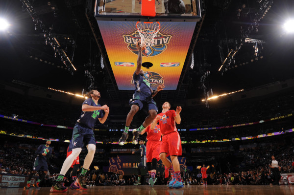 El espectáculo del Juego de las Estrellas de la NBA 2014