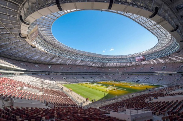 IMPONENTE: Así es el estadio Luzhniki donde será inaugurado el Mundial de Rusia 2018