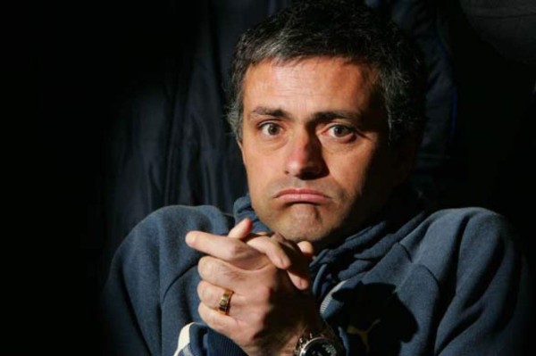 Las peores caras del entrenador portugués José Mourinho