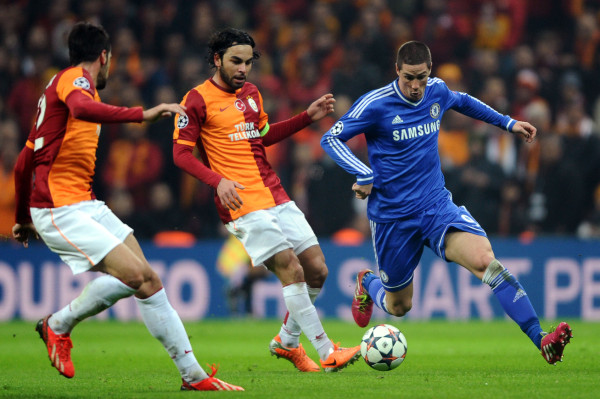 GALATASARAY VS CHELSEA EN LA UEFA Champions League