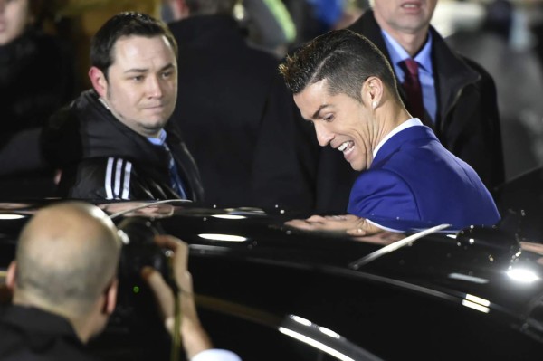Las imágenes que no se vieron de Cristiano Ronaldo en el Premio The Best
