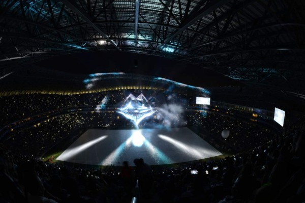 Espectacular inauguración del nuevo estadio del Monterrey