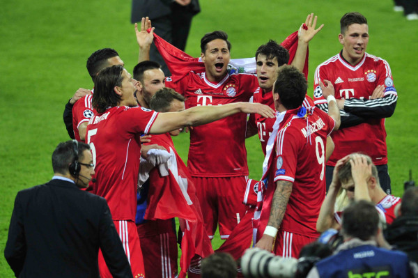 Bayern Munich campeón de la Champions League.