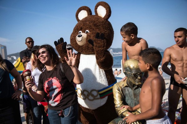 Imágenes de la mascota de los Juegos Olímpicos de Río 2016