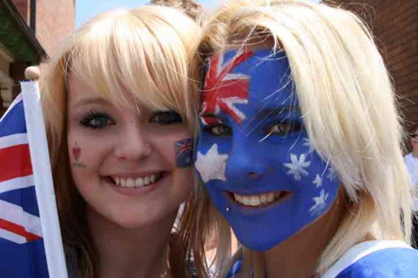 Las aficionadas de Australia más sexis que se han visto en los estadios