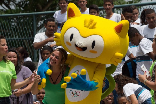 Imágenes de la mascota de los Juegos Olímpicos de Río 2016