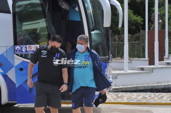 ¡Bromas, risas y camaradería! Así fue el cierre del primer microciclo del 'Bolillo' Gómez con Honduras